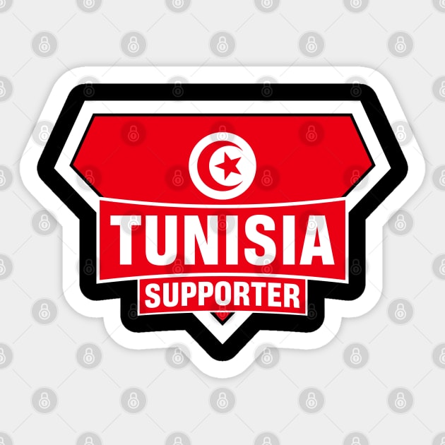 Tunisia Super Flag Supporter Sticker by ASUPERSTORE